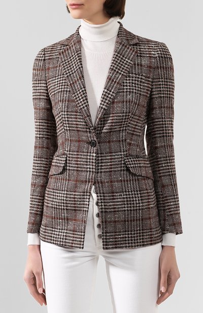 Жакет из смеси кашемира и шелка KITON, арт. D48522K01S58, фото 3