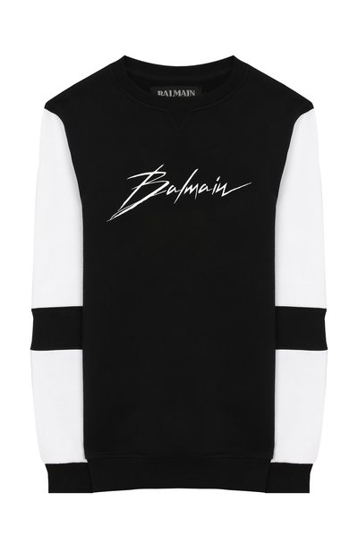 Хлопковый свитшот BALMAIN, арт. 6K4550/KX290/12-16, фото 1