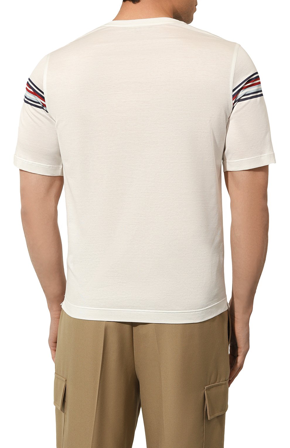 Хлопковая футболка ZILLI, арт. TSR02AM0110VZLF59, фото 4