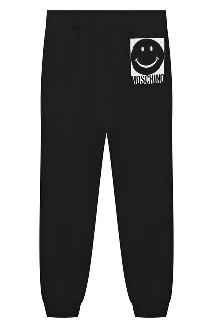 Хлопковые джоггеры MOSCHINO, арт. HUP08N/LCA14/10-14