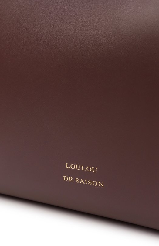 Сумка-тоут Cary Loulou de Saison CARY Коричневый  CARY Фото 3