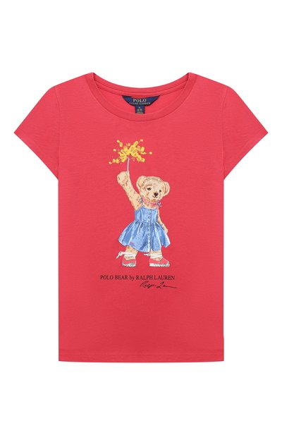 Хлопковая футболка POLO RALPH LAUREN, арт. 311790444, фото 1