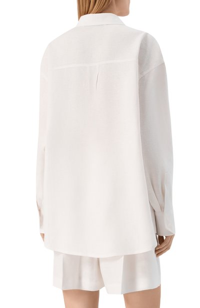 Рубашка изо льна и вискозы HINNOMINATE, арт. HMABW02631, фото 4