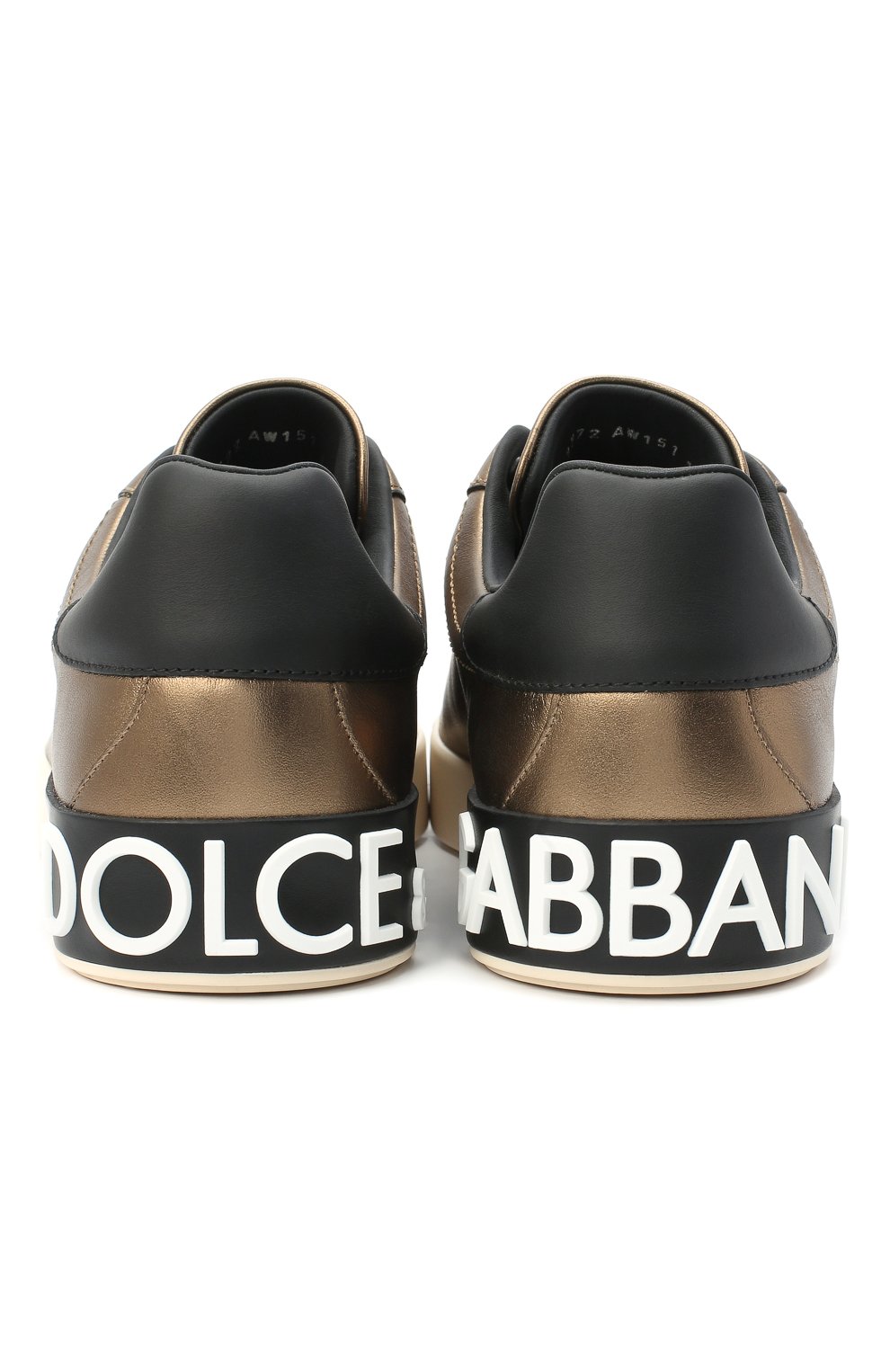 Кожаные кеды portofino DOLCE & GABBANA, арт. CS1772/AW151, фото 6