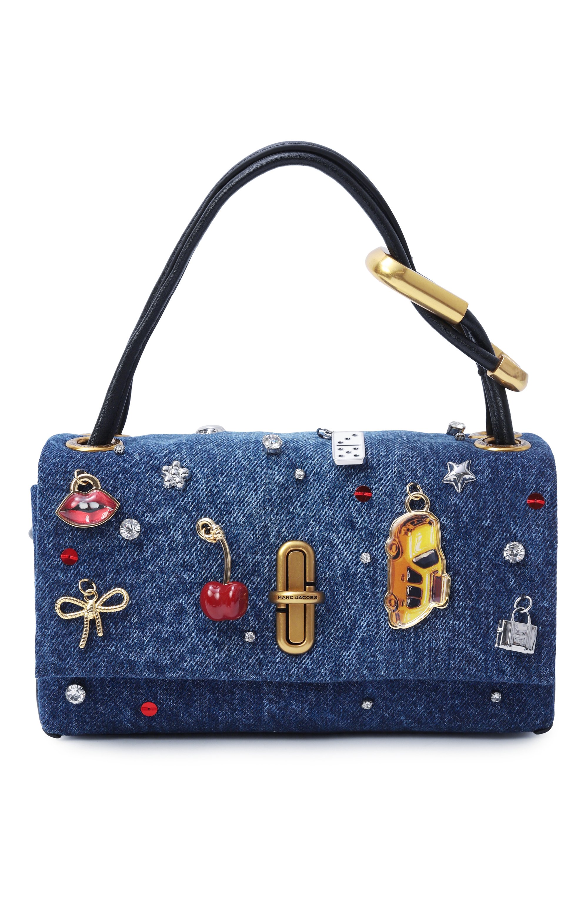 Сумка the dual mini MARC JACOBS (THE) синего цвета по цене 84400 руб., арт. 2R5HSC022H02, фото 1 Сумка the dual mini MARC JACOBS (THE), арт. 2R5HSC022H02, фото 1