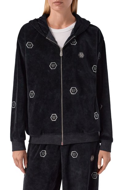 Хлопковая толстовка PHILIPP PLEIN, арт. SAFC WJB1932 PTE003N, фото 3