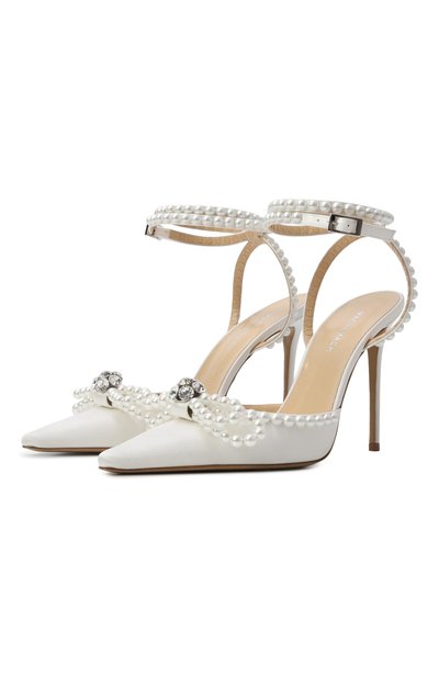 Женские текстильные туфли double bow MACH & MACH, арт. R25-S0928-110-CRP-011