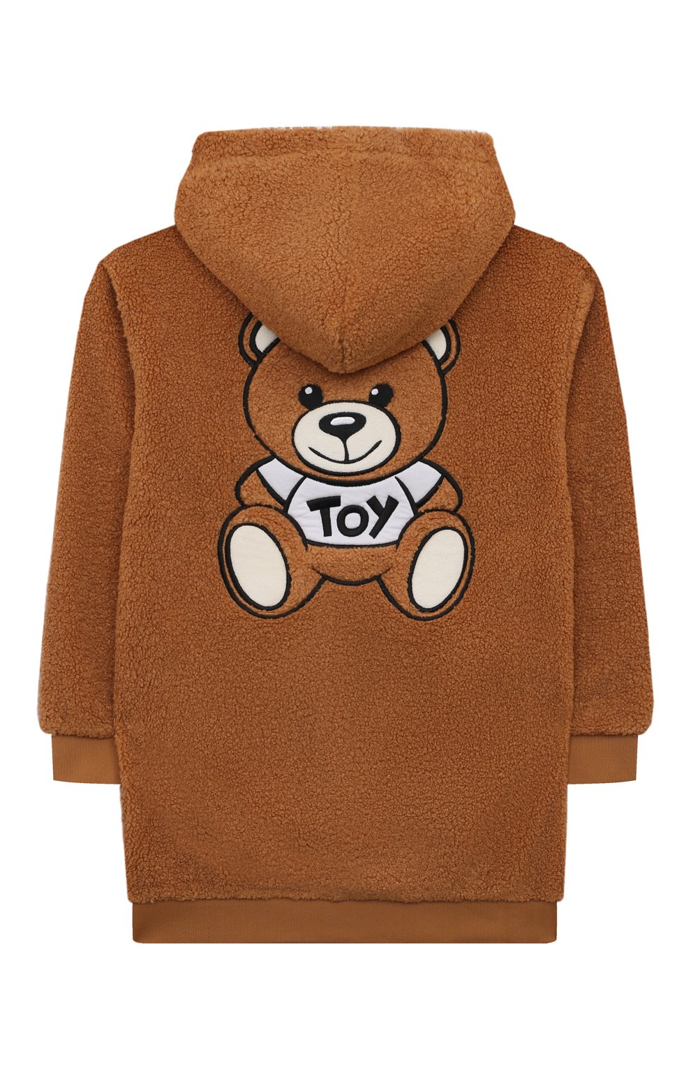 Куртка MOSCHINO коричневого цвета по цене 29250 руб., арт. HDF05I/LIA00/10A-14A, фото 2 Куртка MOSCHINO, арт. HDF05I/LIA00/10A-14A, фото 2