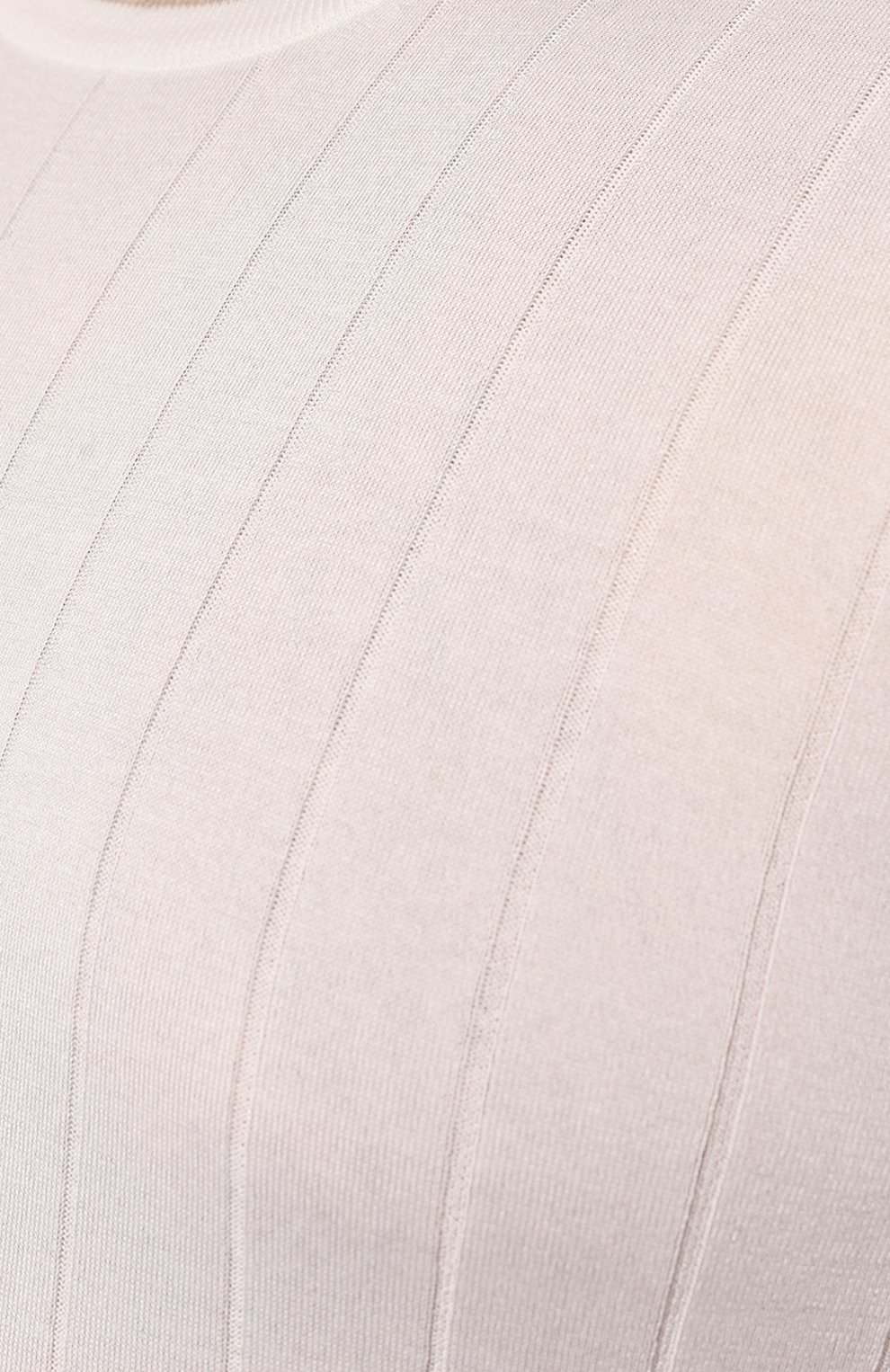 Шелковый джемпер GRAN SASSO кремового цвета по цене 28050 руб., арт. 43116/23510, фото 5 Шелковый джемпер GRAN SASSO, арт. 43116/23510, фото 5