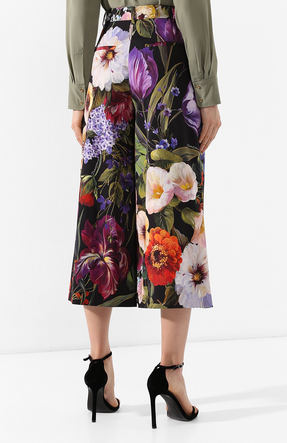 Хлопковые брюки DOLCE & GABBANA, арт. FTA5NT/FSFIT, фото 4