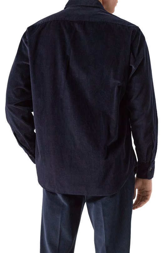 Вельветовая рубашка MVST MUST-JACKET/C7107 Синий  MUST-JACKET/C7107 Фото 4