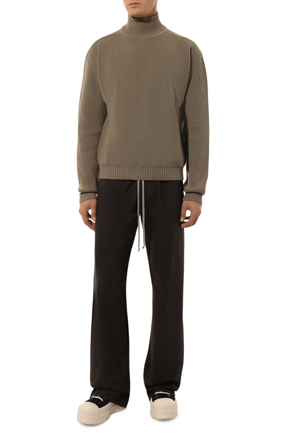 Шерстяной свитер RICK OWENS, арт. RU02D6645/KWV, фото 2