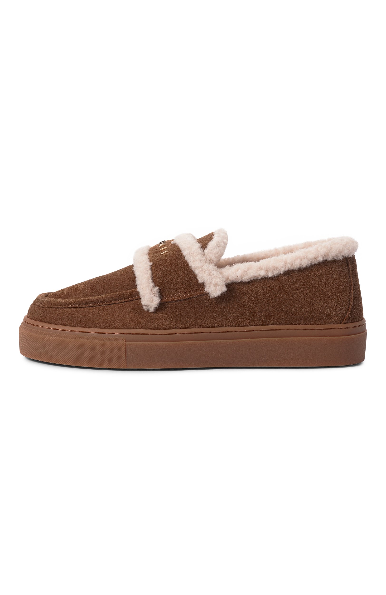 Замшевые лоферы shearling loafer INUIKII, арт. 1006.003.0021, фото 4