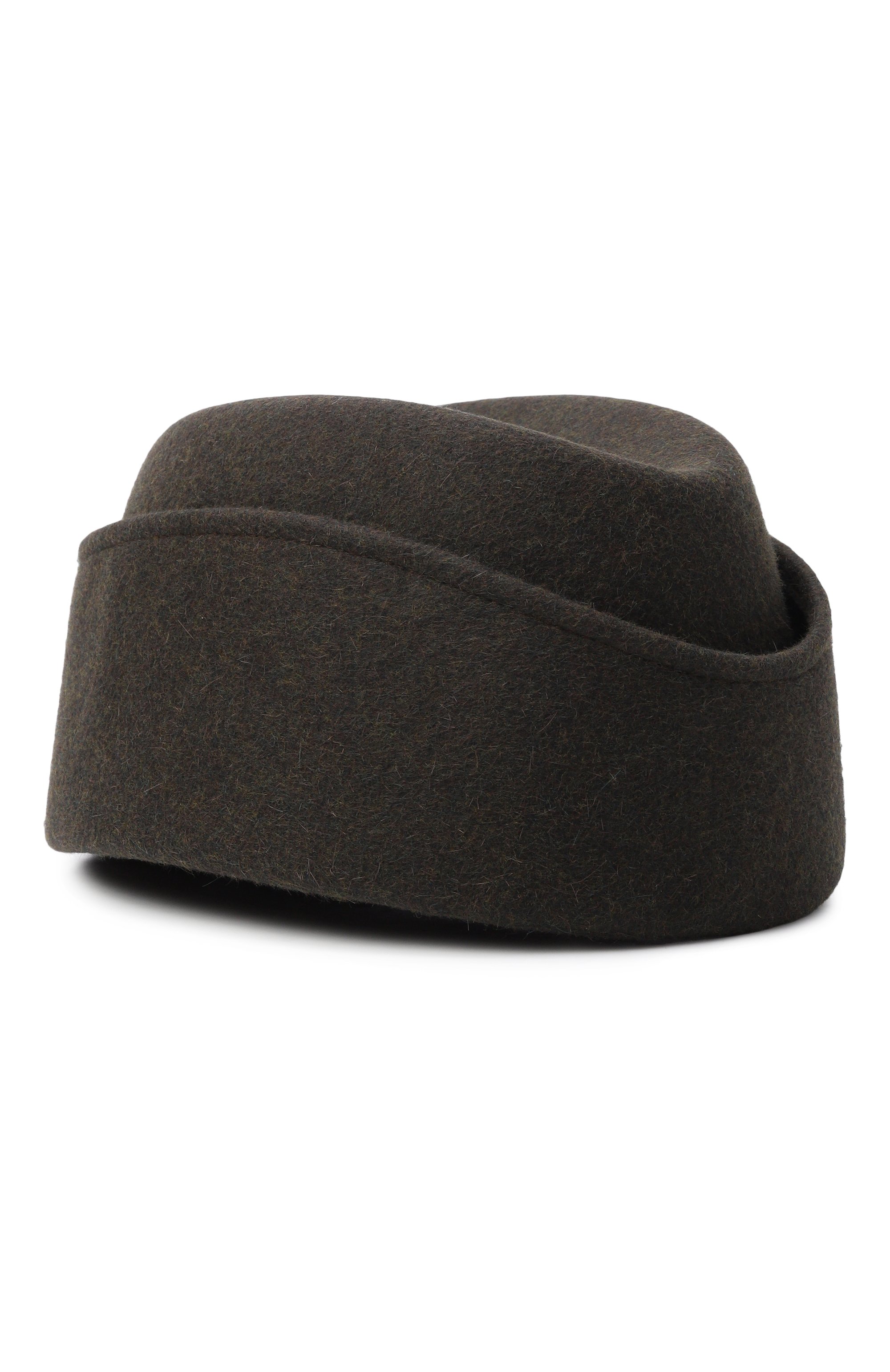 Фетровая пилотка LORO PIANA хаки цвета по цене 282000 руб., арт. FAP9151, фото 1 Фетровая пилотка LORO PIANA, арт. FAP9151, фото 1