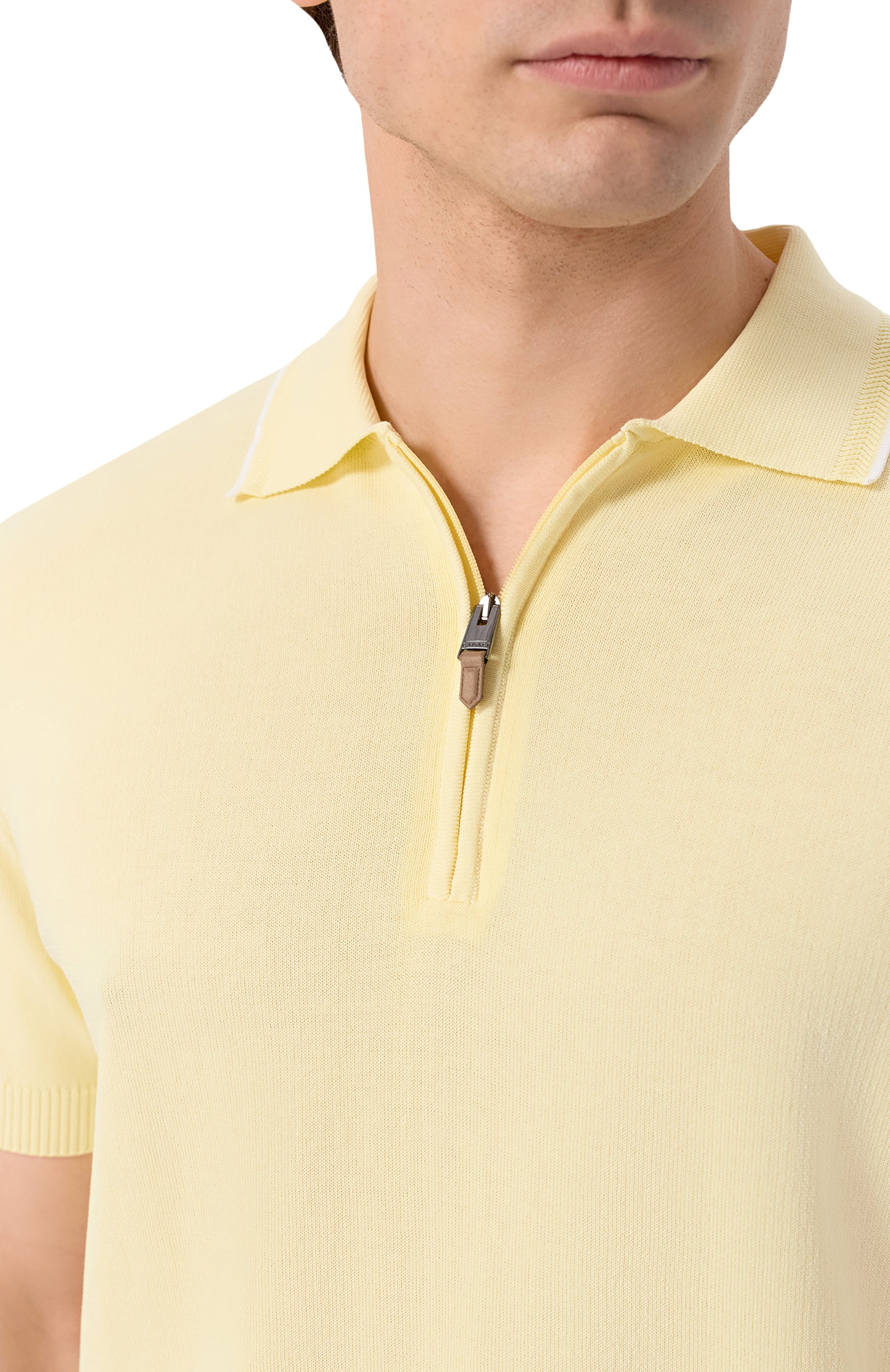 Хлопковое поло CANALI, арт. C1165/MK02460, фото 5