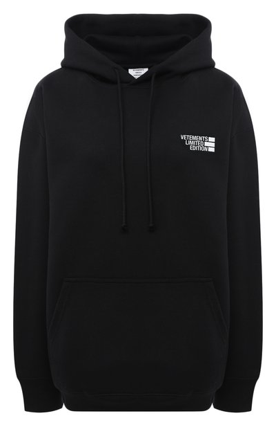 Женский хлопковое худи VETEMENTS, арт. UE51TR730B 1604/W