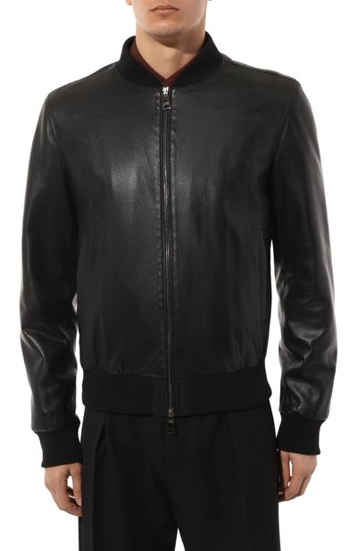 Кожаный бомбер ANDREA CAMPAGNA, арт. 24PU554-L24NTJER6X, фото 3