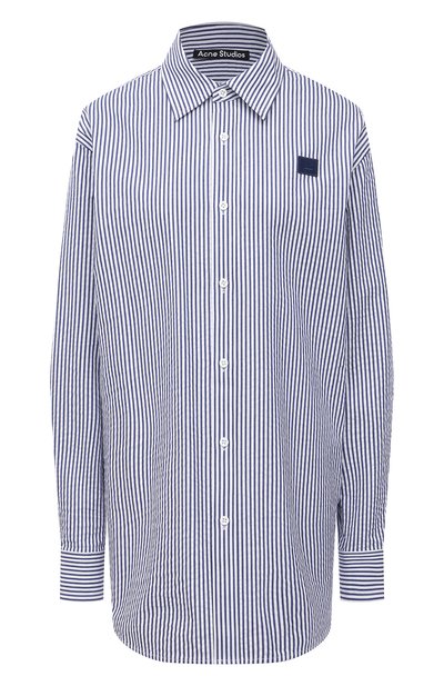 Женская хлопковая рубашка ACNE STUDIOS, арт. CB0028/W