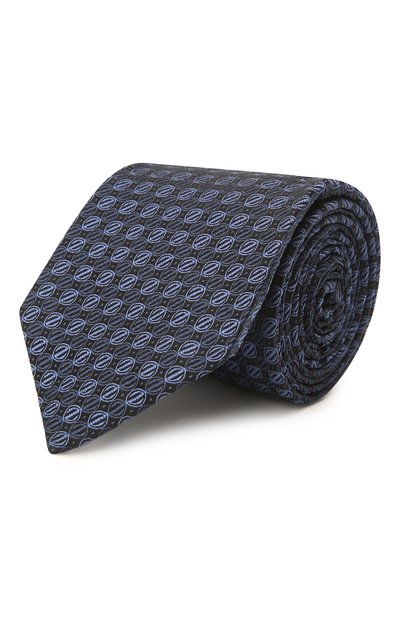 Мужской шелковый галстук ZEGNA, арт. Z2E01T/1L8