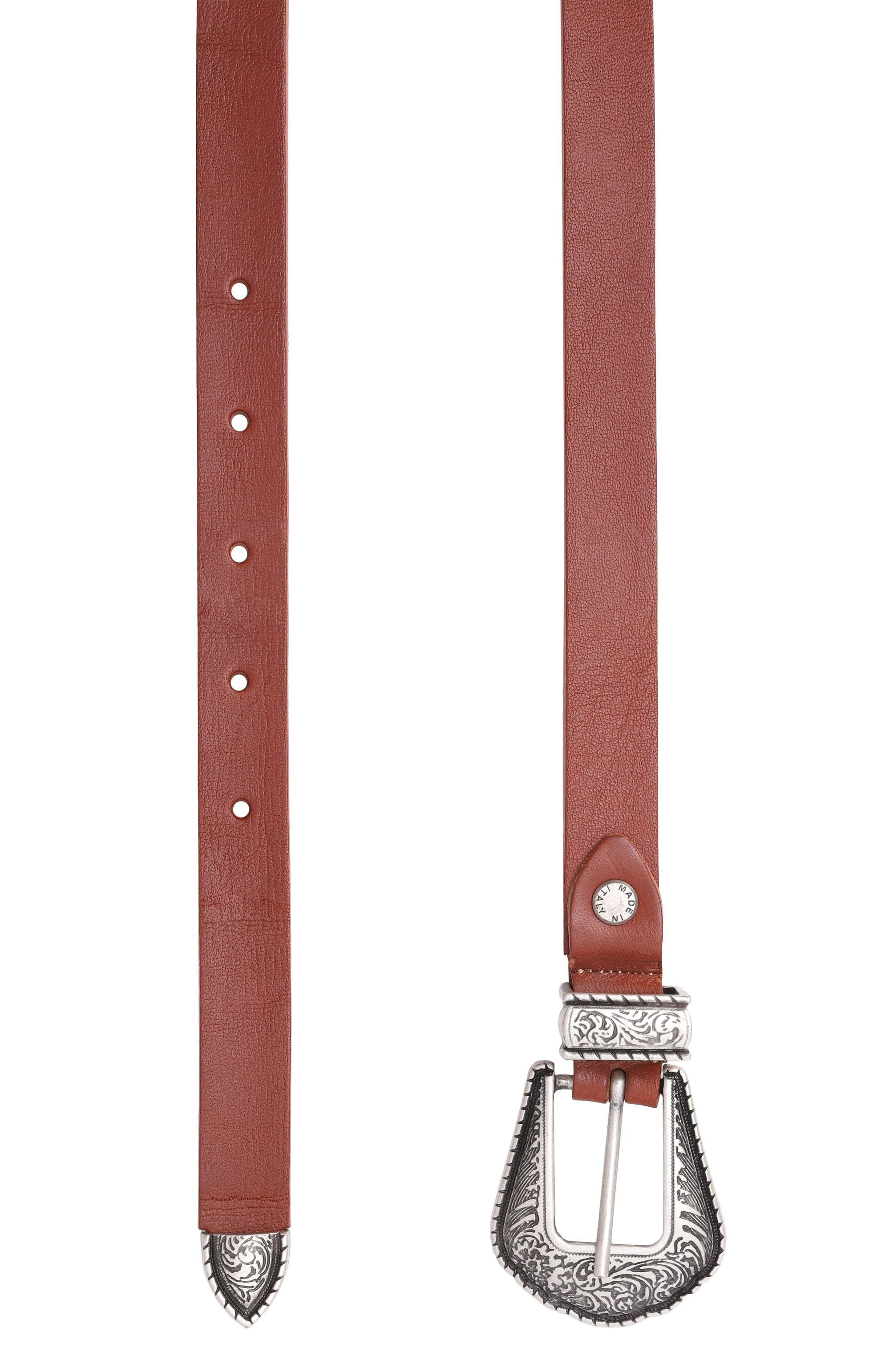 Кожаный ремень ERMANNO SCERVINO, арт. Z9G003, фото 2