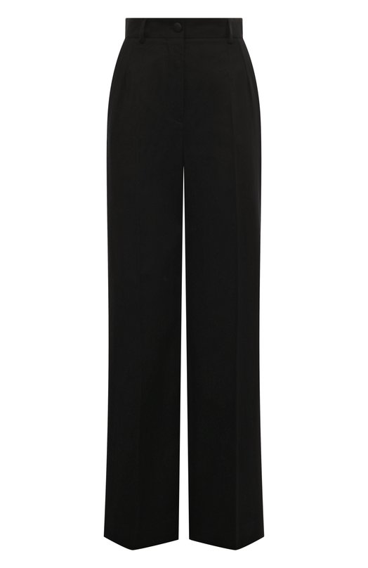 Хлопковые брюки Dolce & Gabbana FTC20T/GDCDD Чёрный FTC20T/GDCDD