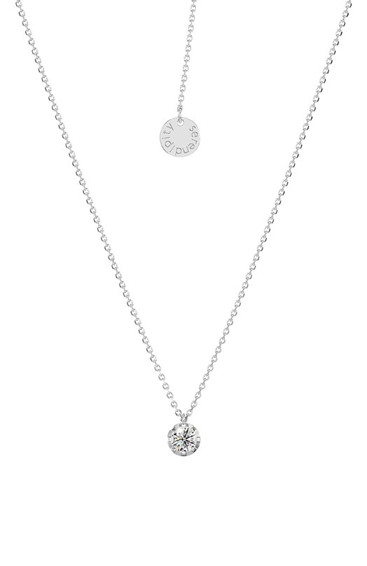 Колье Serendipity EJN0005AW Бесцветный EJN0005AW