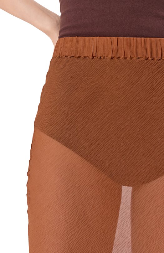 Шелковая юбка Albus Lumen AL.RT25.001.SKIRT Коричневый  AL.RT25.001.SKIRT Фото 5