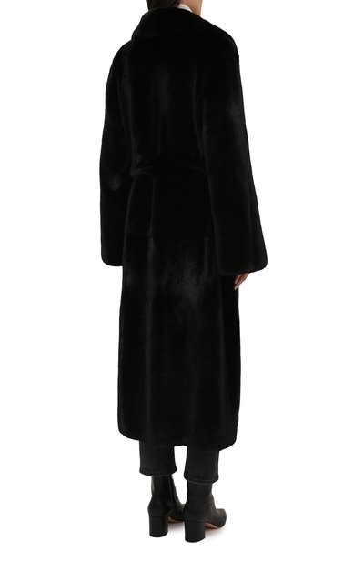 Шуба из меха норки FURLAND черного цвета по цене 790000 руб., арт. 0236700110190300000, фото 4 Шуба из меха норки FURLAND, арт. 0236700110190300000, фото 4