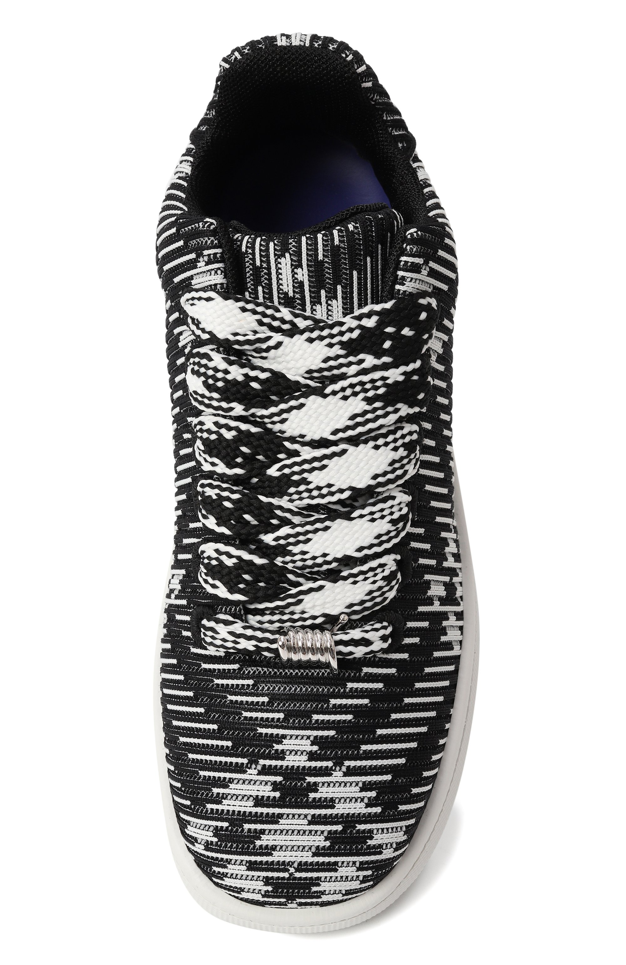 Текстильные кеды box BURBERRY, арт. 8083477, фото 6