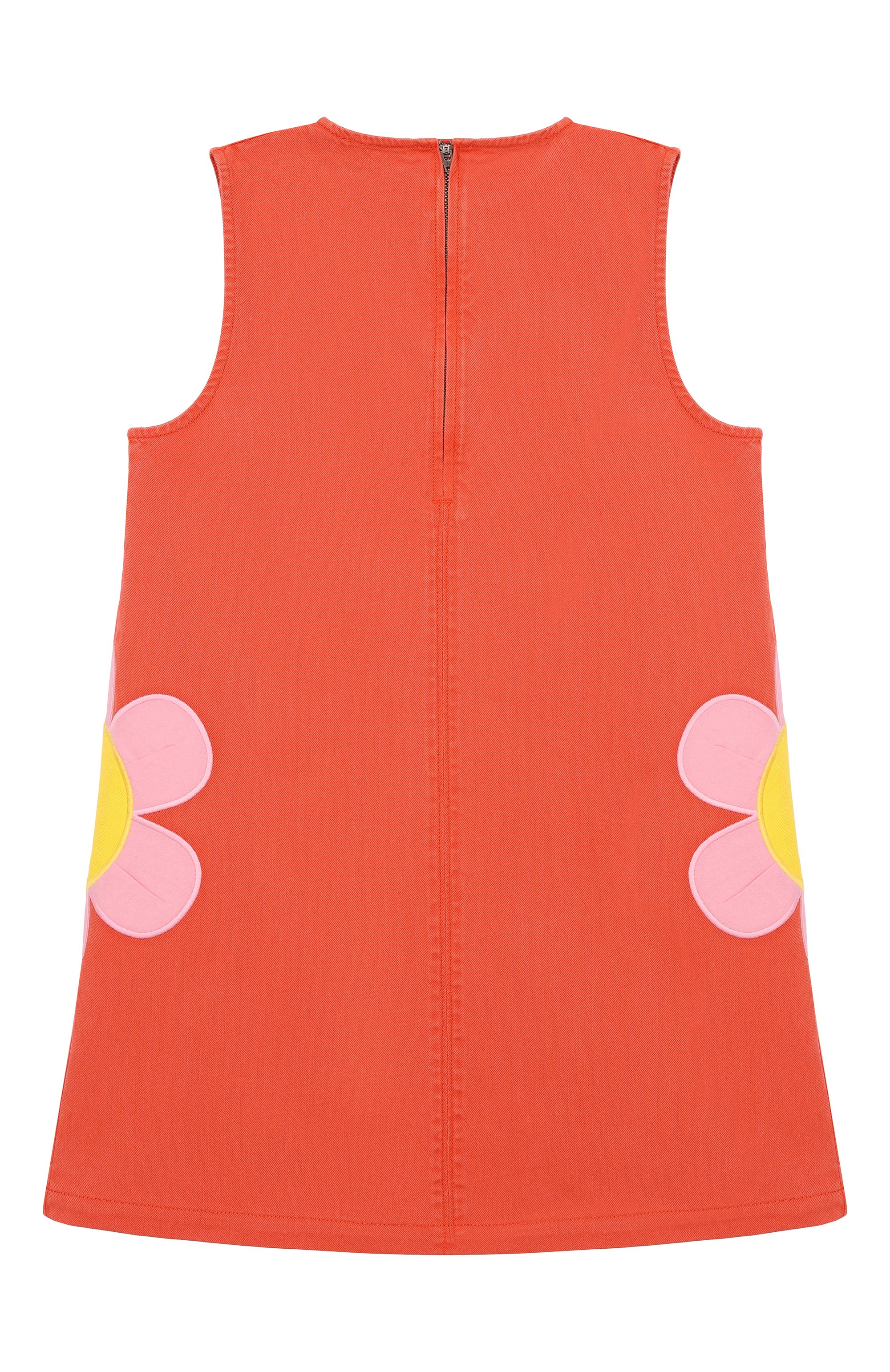 Джинсовый сарафан STELLA MCCARTNEY красного цвета по цене 19050 руб., арт. TY1B92, фото 2 Джинсовый сарафан STELLA MCCARTNEY, арт. TY1B92, фото 2