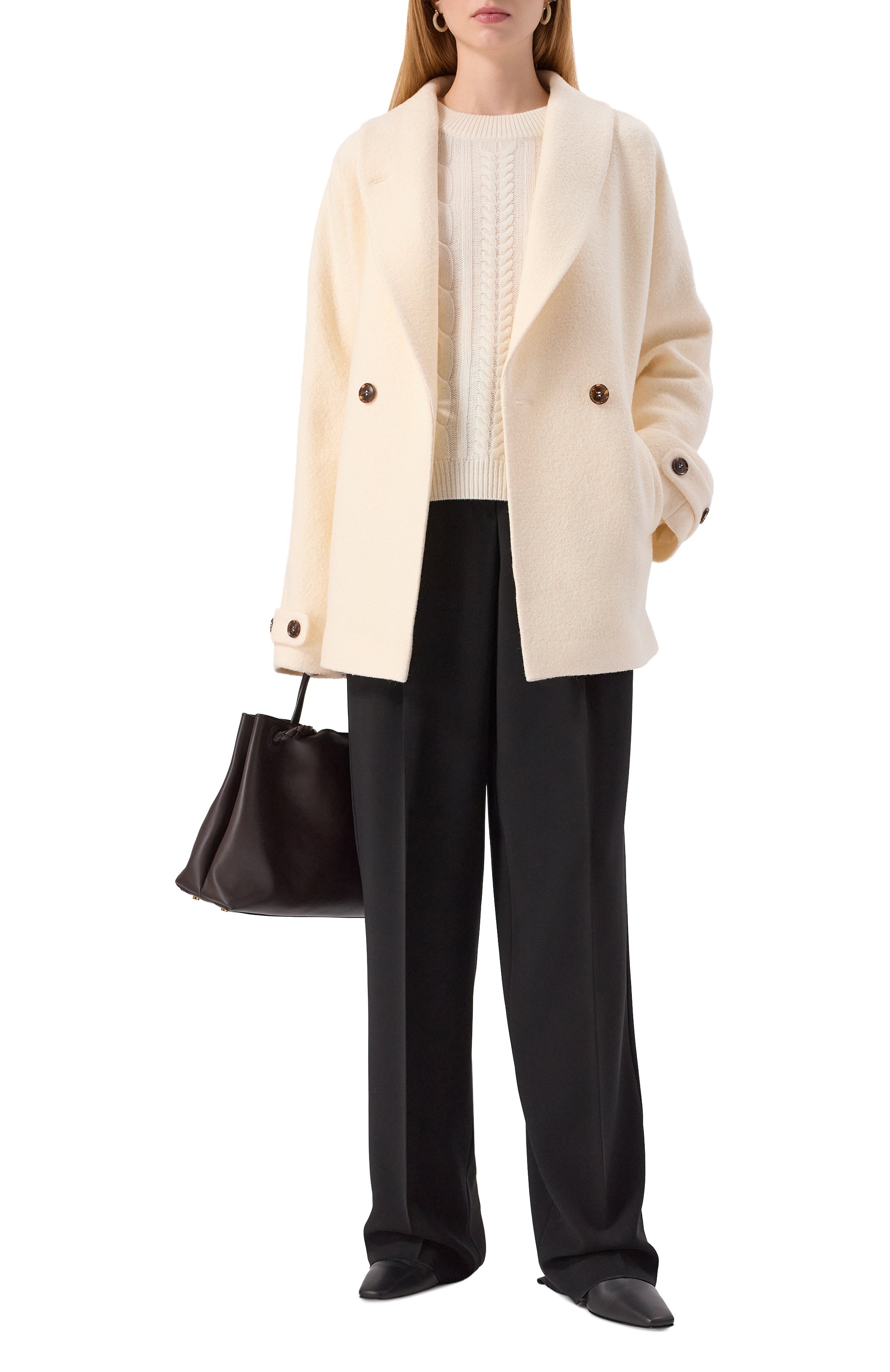 Шерстяное полупальто SEVEN LAB, арт. 225-S-W-00-11-079, фото 2