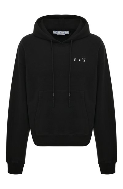 Хлопковое худи OFF-WHITE, арт. OMBB037C99FLE0041001, фото 1