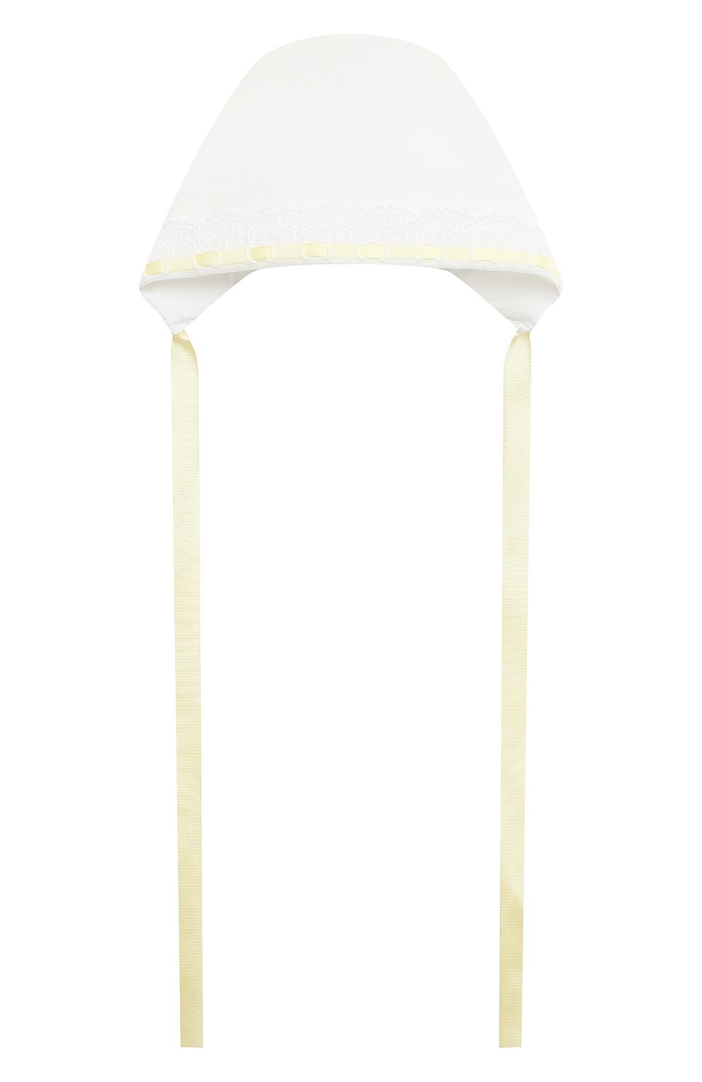 Шелковый комплект на выписку CHEPE белого цвета по цене 17000 руб., арт. 051971, фото 9 Шелковый комплект на выписку CHEPE, арт. 051971, фото 9