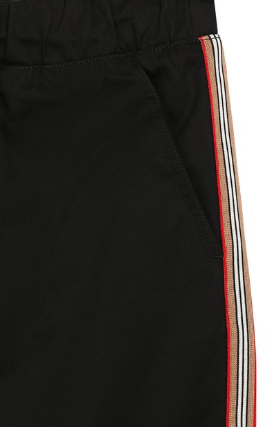 Хлопковые брюки BURBERRY, арт. 8011558, фото 3