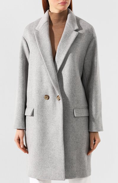 Пальто из смеси шерсти и кашемира ISABEL MARANT, арт. MA0291-19P007I/FILIP0, фото 3
