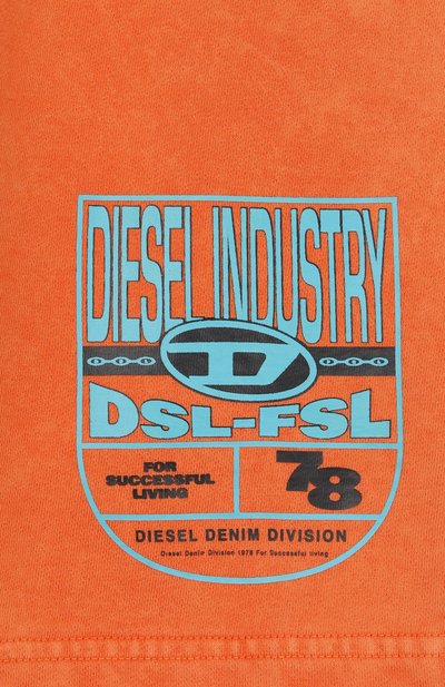Хлопковые шорты DIESEL, арт. J02241/KYAYK, фото 3