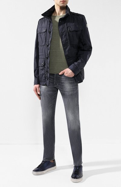 Джинсы прямого кроя BALDESSARINI светло-серого цвета по цене 13700 руб., арт. 16502/1489/92, фото 2 Джинсы прямого кроя BALDESSARINI, арт. 16502/1489/92, фото 2