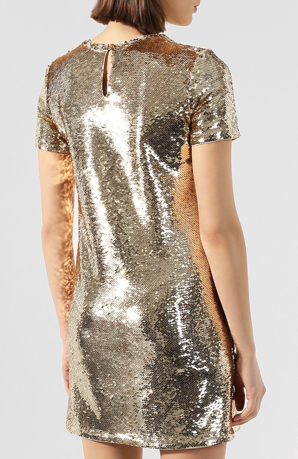 Платье с пайетками EMPORIO ARMANI, арт. 3H2AA1/2NWLZ, фото 4