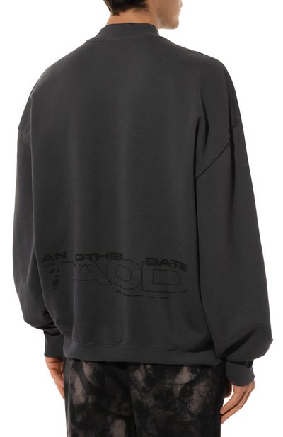 Хлопковый свитшот AN OTHER DATE, арт. F40DMASW061, фото 4