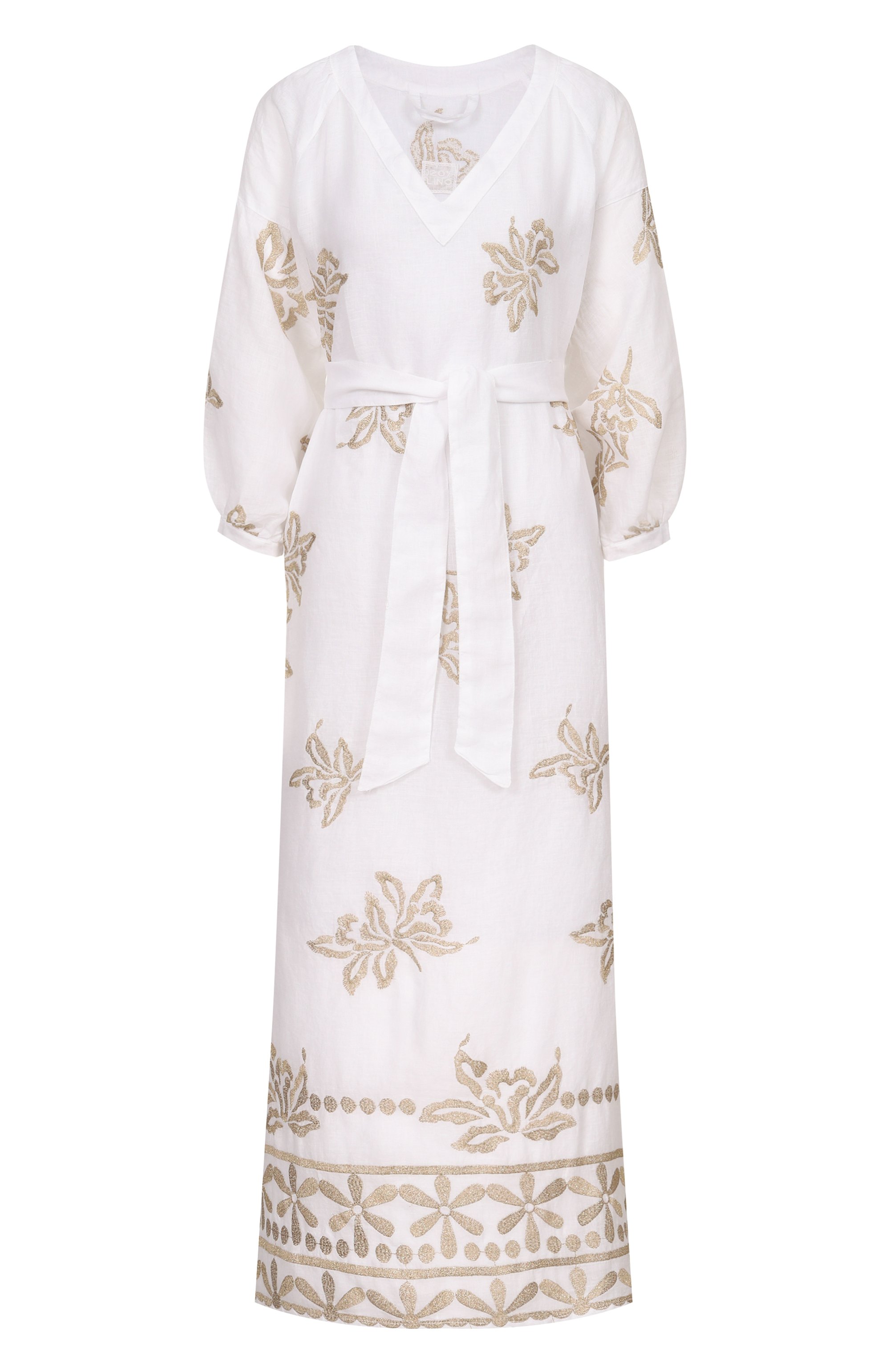 Льняное платье 120% LINO, арт. 33ALIW4PLH/000G477, фото 1