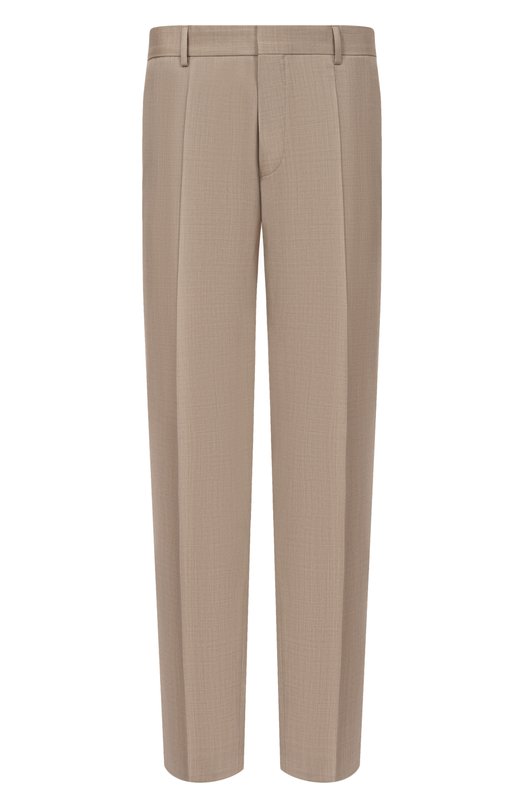 Шерстяные брюки BOSS 50469174 Бежевый 50469174