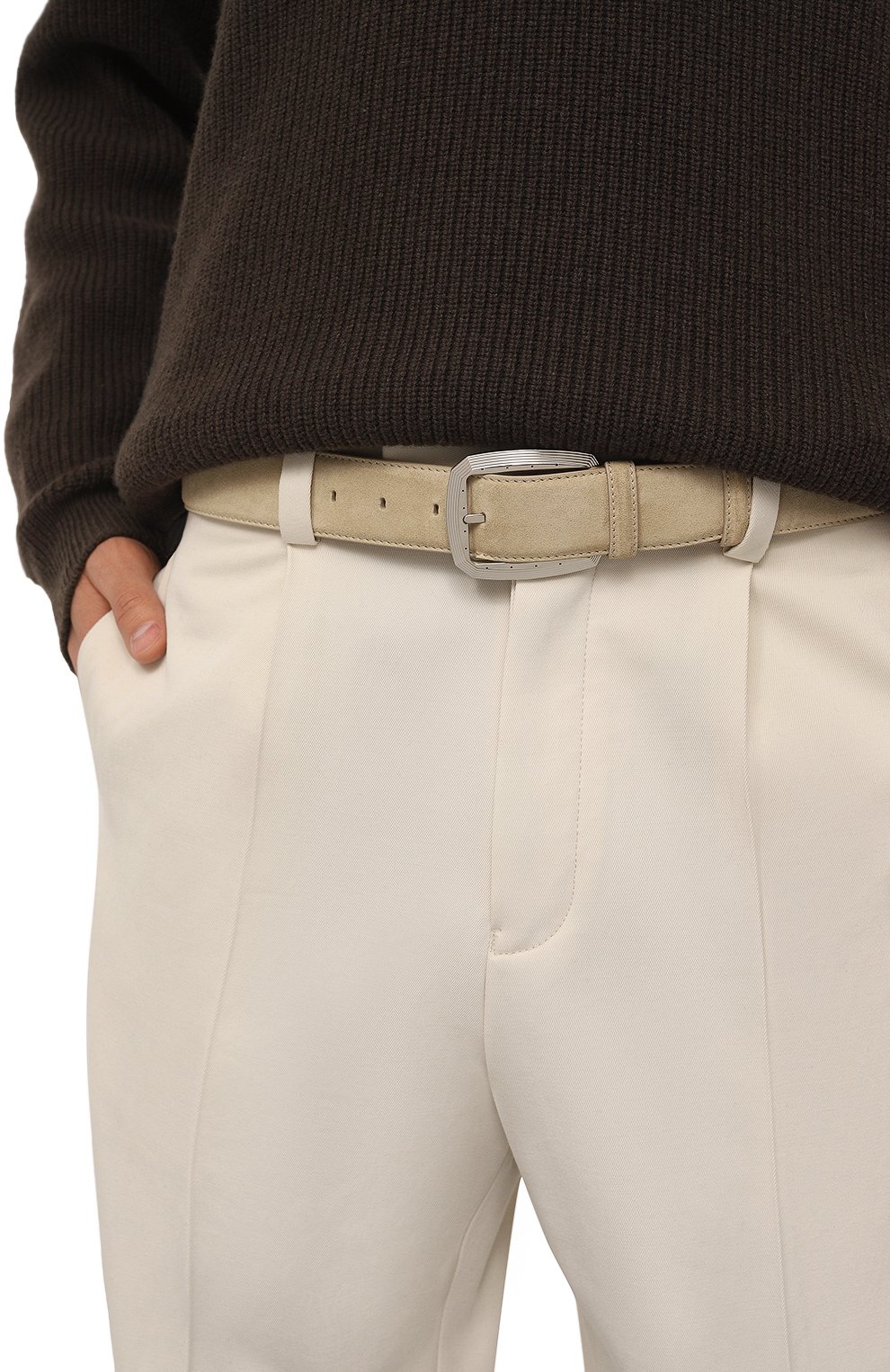 Замшевый ремень STEFANO RICCI, арт. N381SD/A570P/120-140, фото 2