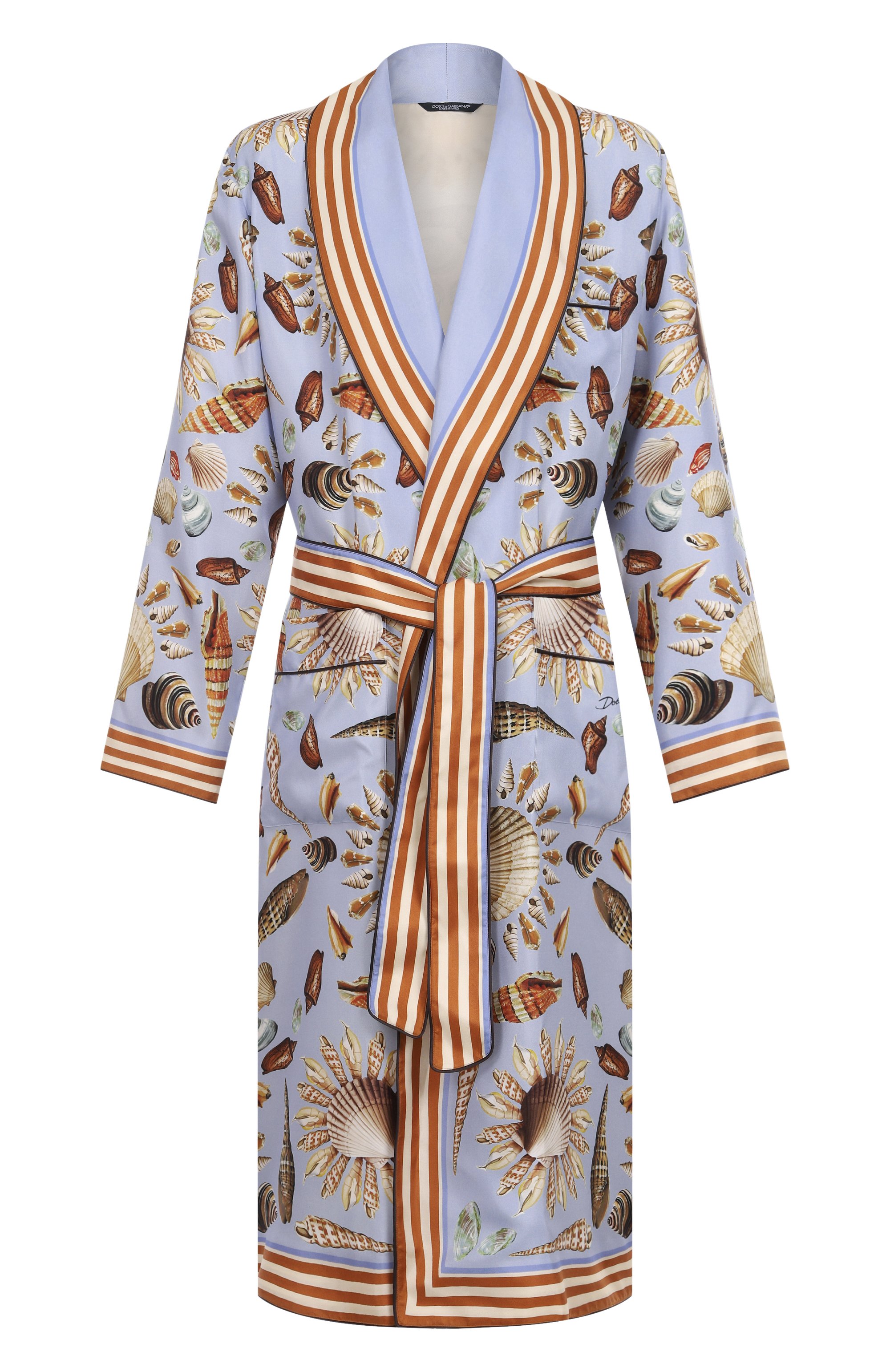 Шелковый халат DOLCE & GABBANA, арт. G031TT/HI1ZB, фото 1