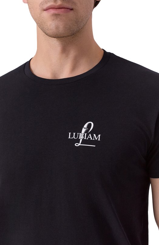 Хлопковая футболка L.B.M. 1911 6398/49548 Синий  6398/49548 Фото 5