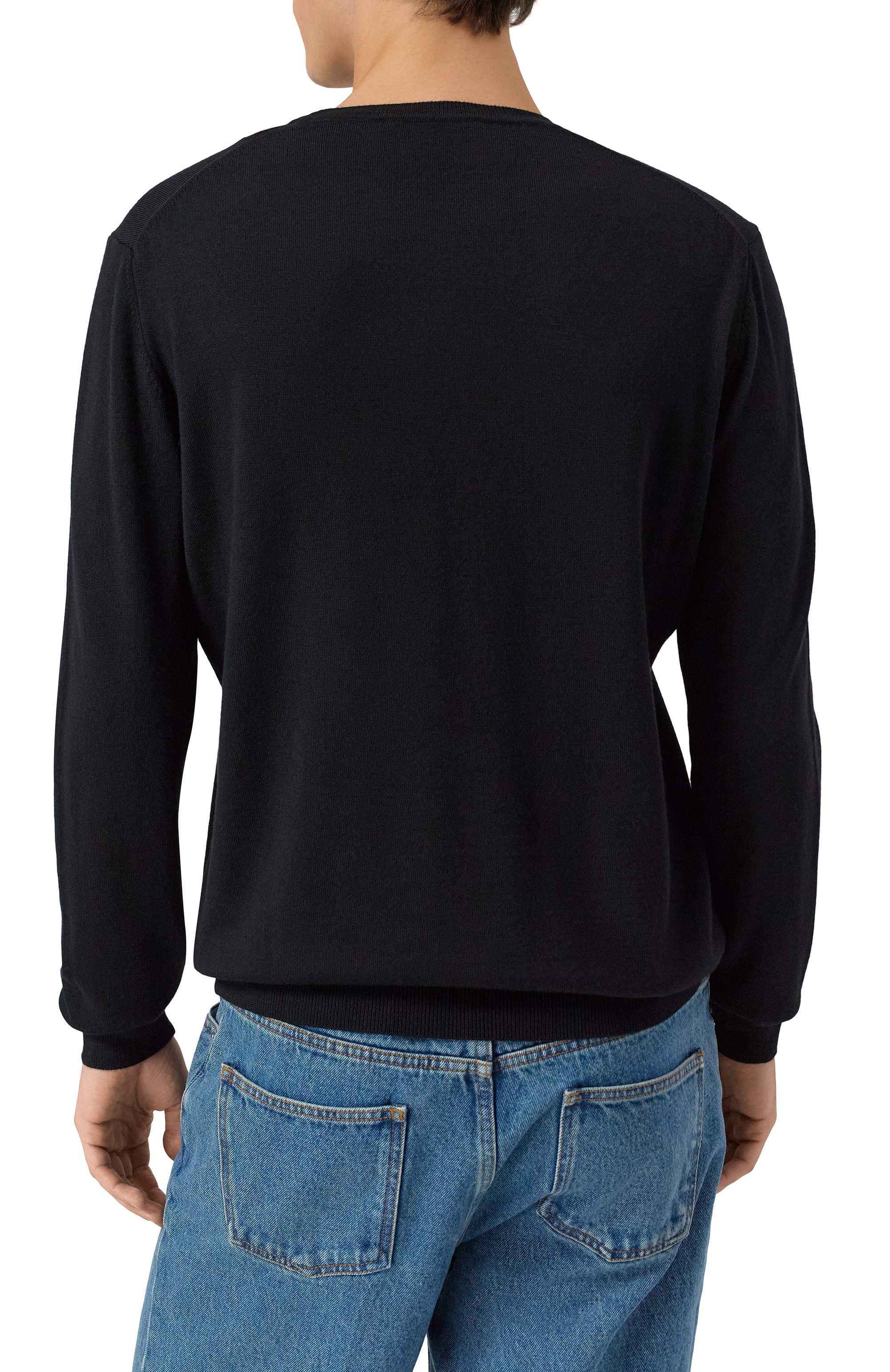 Шерстяной джемпер CORNELIANI, арт. 26M500-2625100, фото 4