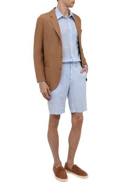 Льняные шорты 120% LINO, арт. V0M2137/G087/000, фото 2