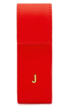 Женская сумка le porte rouge à lèvres JACQUEMUS красного цвета, арт. 194AC03/70490 | Фото 1 (Материал: Натуральная кожа; Размер: mini; Ремень/цепочка: На ремешке; Сумки-технические: Сумки через плечо; Драгоценные камни: Проставлено; Материал сплава: Проставлено)