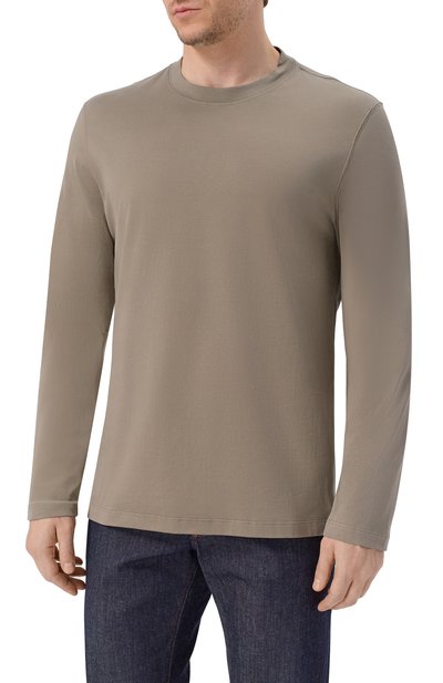 Хлопковый лонгслив BRUNELLO CUCINELLI, арт. M0B137407, фото 3