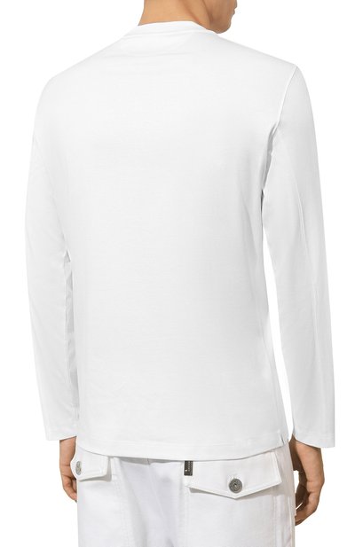 Хлопковый лонгслив BRUNELLO CUCINELLI, арт. M0B137433, фото 4