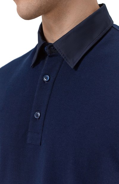 Хлопковое поло BRIONI, арт. UJUP0L/PA627, фото 5